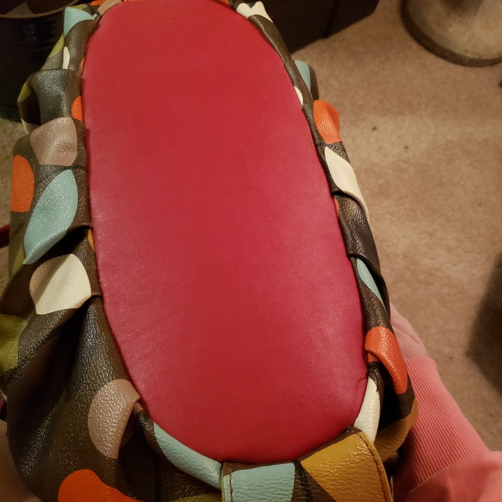 Fall/Autumn Polka dot "All-around" Purse - Picture 4 of 8